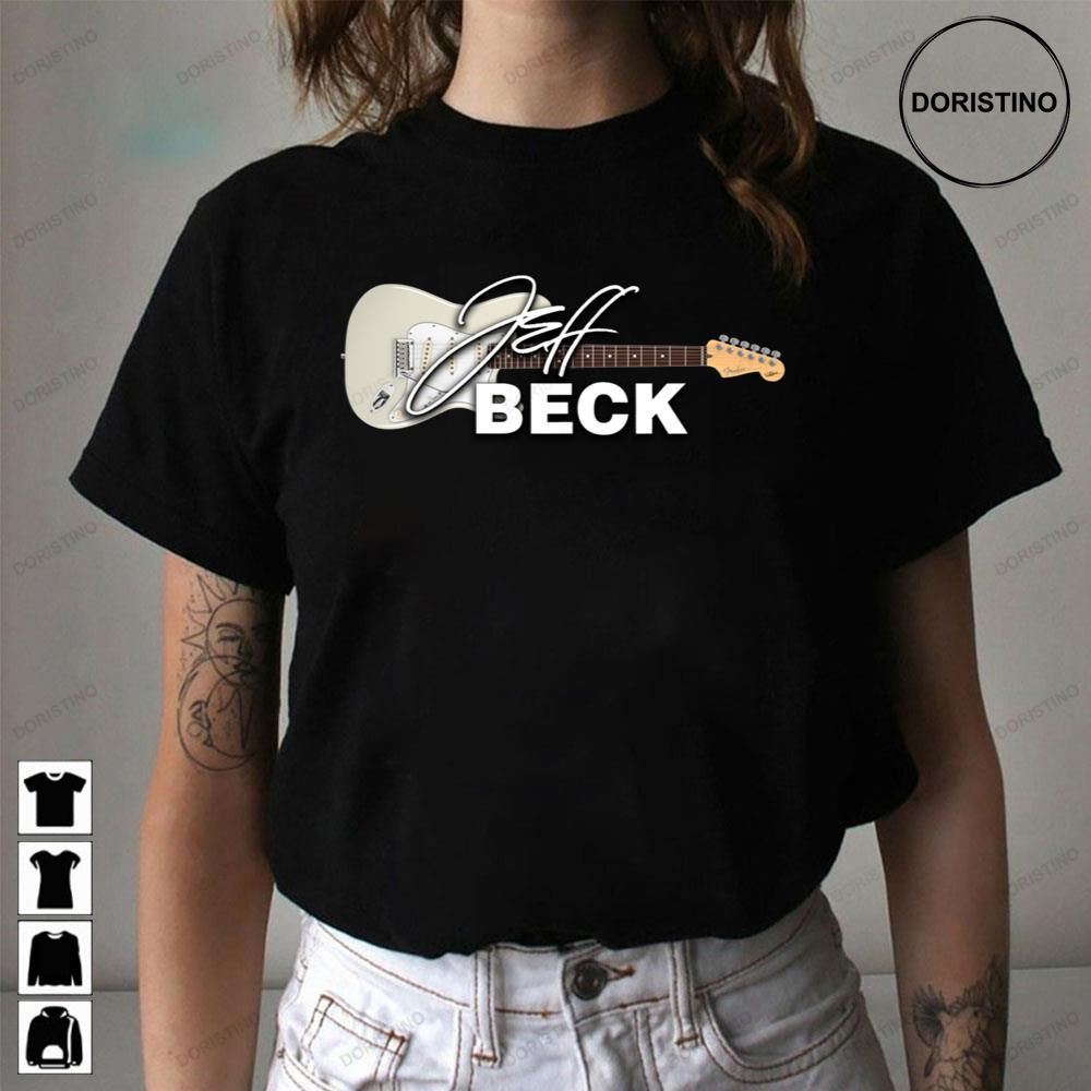 Jeff Beck Logo Limited Edition T-shirts